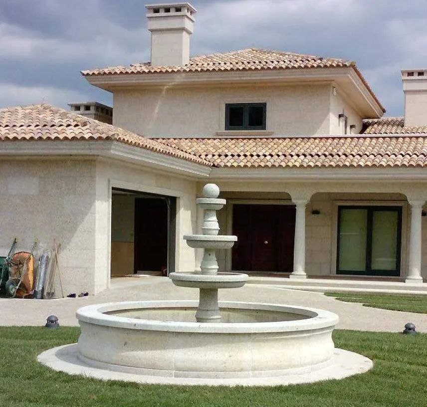Fuente Circular Clásica para Jardín y casa - Imagen 2