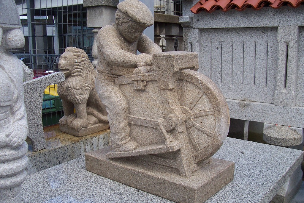 Escultura decorativa O Afiador