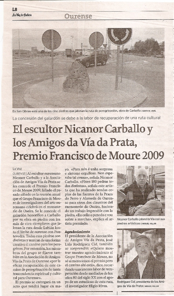 Premio Francisco de Moure 2009